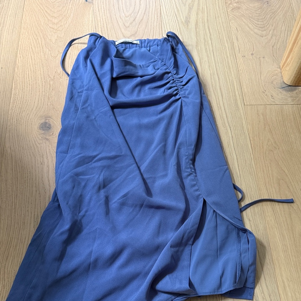 Abercrombie & Fitch Asymmetrical Blue Skirt